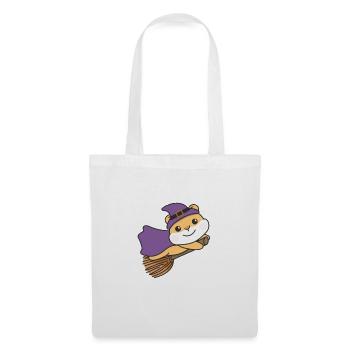 Hamster Halloween Witch Kids Witches Costume - Tote Bag - white - Front