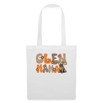 Irish Glen d’Imaal Terrier Groovy Glen Mama - Sac en tissu - blanc - Devant