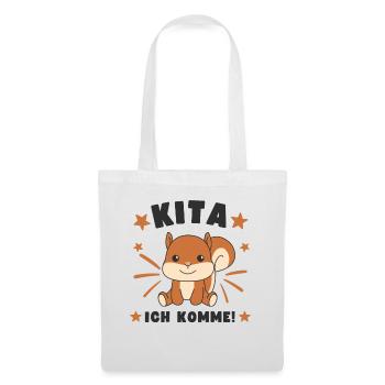 Kita j’arrive Kitakind - Sac en tissu - blanc - Devant