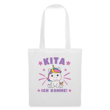 Kita j’arrive Kitakind - Sac en tissu - blanc - Devant