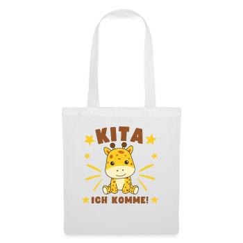 Kita j’arrive Kitakind - Sac en tissu - blanc - Devant