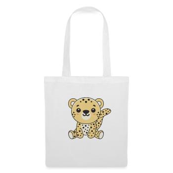Leopard cute animals for kids manga leopards - Tote Bag - white - Front