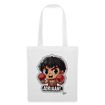 Chibi boxing legend Rock Y calls for Adrian - Tote Bag - white - Front