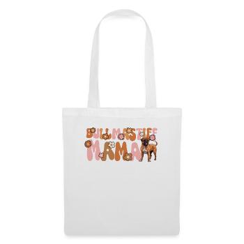 Bullmastiff Groovy Bullmastiff Mom - Tote Bag - white - Front
