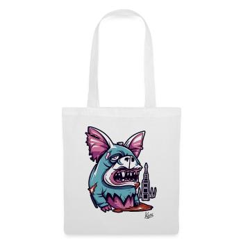 Monster Creature - Tote Bag - white - Front