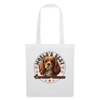 Cavalier King Charles Spaniel Dog Cavalier Mom - Tote Bag - white - Front
