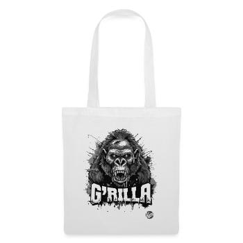 Super Angry Zombie Gorilla - Tote Bag - white - Front