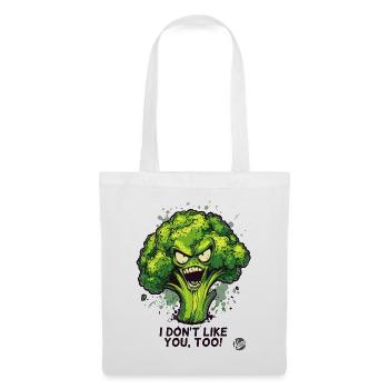 Personne n’aime le brocoli - Sac en tissu - blanc - Devant