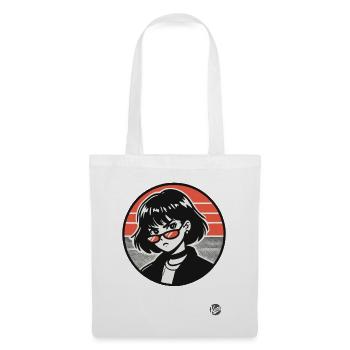 This girl means trouble - Tote Bag - white - Front
