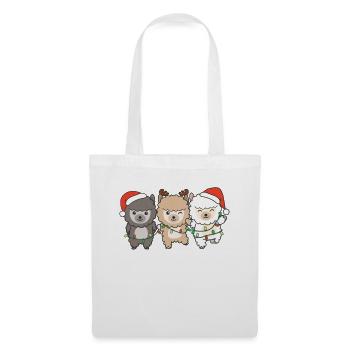 Alpaca Christmas Winter Animals Alpaca - Tote Bag - white - Front