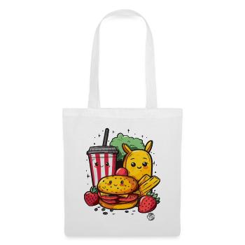Kawaii Fast Food - Sweet and Delicious - Tote Bag - white - Front