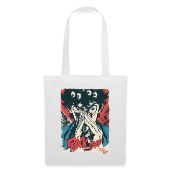 Monster Eyes Rock Hard - Tote Bag - white - Front