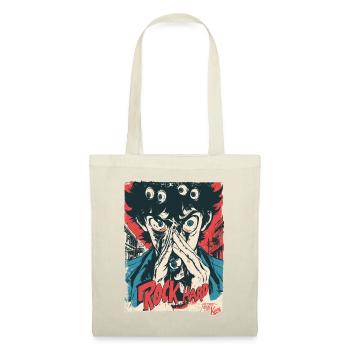 Monster Eyes Rock Hard - Tote Bag - nature - Front