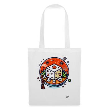 Délicieux tofu - Sac en tissu - blanc - Devant