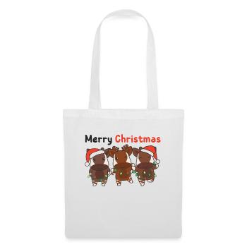 Okapi Christmas Winter Animals Okapi - Tote Bag - white - Front