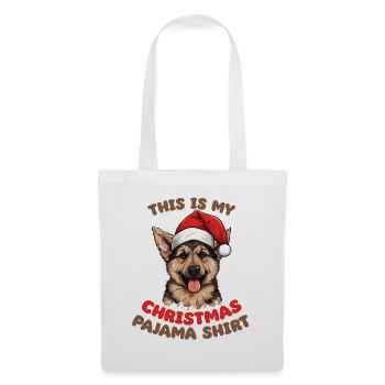 German Shepherd Christmas Pajamas Dogs - Tote Bag - white - Front
