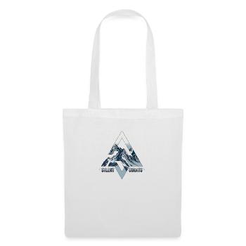 Silent Giants Mountain Peak - Tote Bag - white - Front