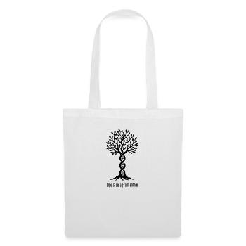 Life Grows From Within DNA Tree - Tote Bag - white - Front