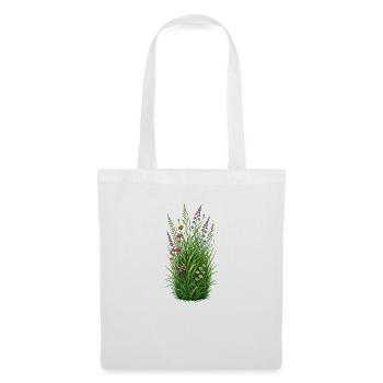 Blüte der Wildblumenwiese - Stoffbeutel - Weiß - Vorne