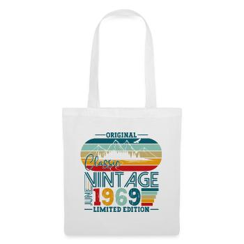 Original June Vintage 1969 53rd Birthday Men - Tote Bag - white - Front