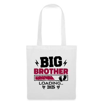 Big Brother Loading 2025 Promoted To Big Brother - Sac en tissu - blanc - Devant