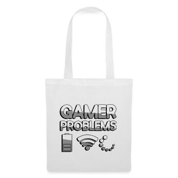GAMER PROBLEMS - Gaming - Stoffbeutel - Weiß - Vorne