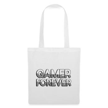 GAMER FOREVER - Gaming - Tote Bag - white - Front
