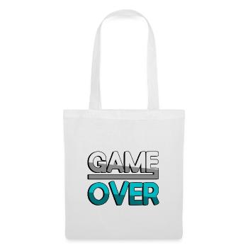 GAME OVER (Turquoise) - Gaming - Tote Bag - white - Front