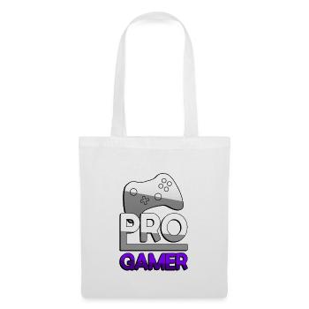 PRO GAMER (Violet) + Contrôleur - Jeux - Sac en tissu - blanc - Devant