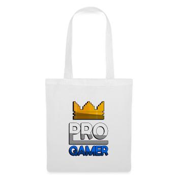 PRO GAMER (Blue) + King Crown - Gaming - Tote Bag - white - Front