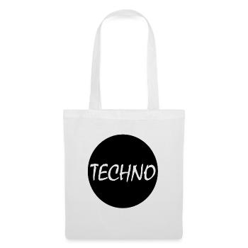 New Magic Techno Design Geschenk - Stoffbeutel - Weiß - Vorne
