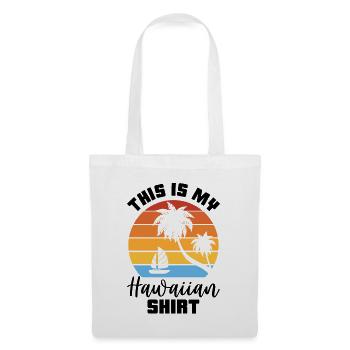 This Is My Hawaiian Luau Tropical Hawaii - Tote Bag - white - Front