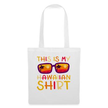 This Is My Hawaiian Luau Tropical Hawaii - Tote Bag - white - Front