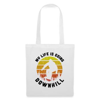 Snowboarding Art Snowboard Snowboarder - Tote Bag - white - Front