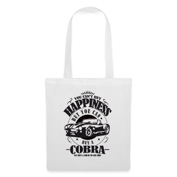AC Cobra Drôle Dire Cadeau Bonheur Acheter - Sac en tissu - blanc - Devant