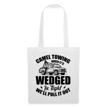 Camel Towing Adult Humor - Tote Bag - white - Front