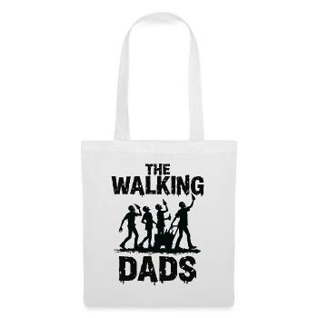 The Walking Dads – Vatertag Junggesellenabschied - Stoffbeutel - Weiß - Vorne
