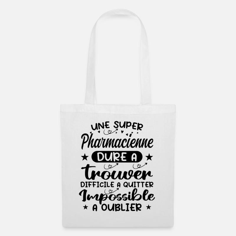 Ein Superapotheker - Apotheker Geschenk - Stoffbeutel - Weiß