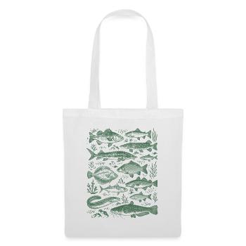 Fishing, Fish Species, Fish Science, Angler Gift - Tote Bag - white - Front