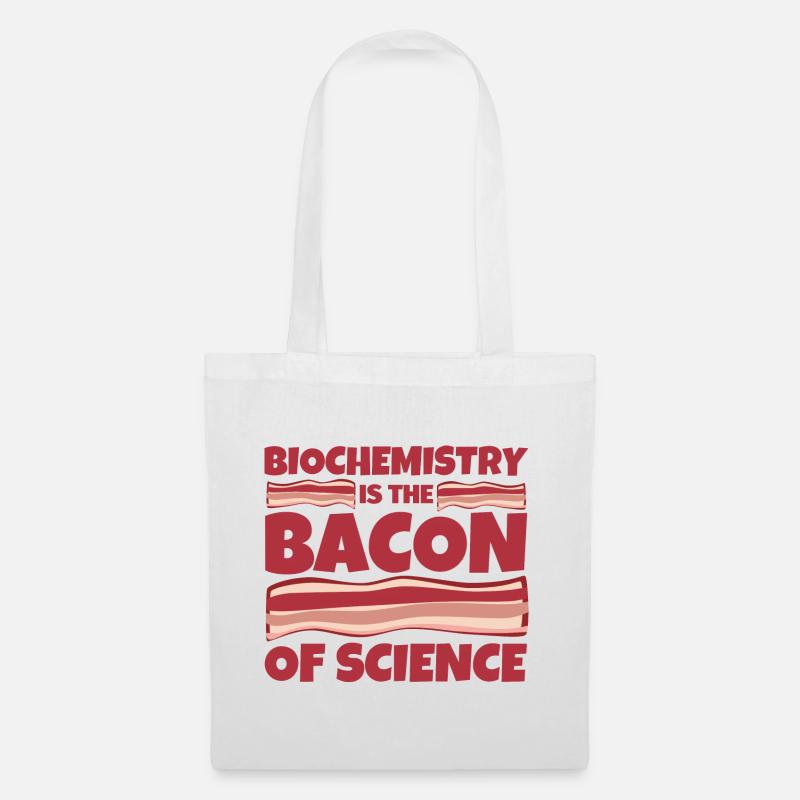 Biochemie Geschenk lustig - Stoffbeutel - Weiß