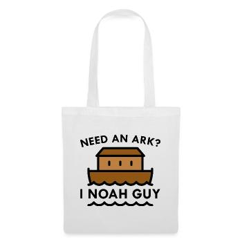 Besoin d’une arche? I Noah Guy - Sac en tissu - blanc - Devant