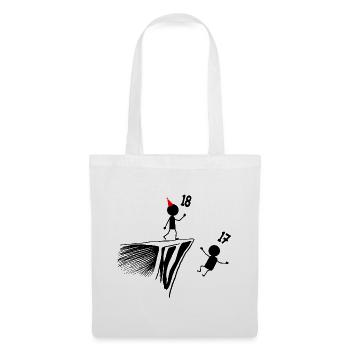 18th Birthday, 18 Year Old Gift, 18 Year Old Humor, 18 Year Old - Tote Bag - white - Front