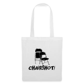CHAIRSHOT Wrestling Design - Stoffbeutel - Weiß - Vorne