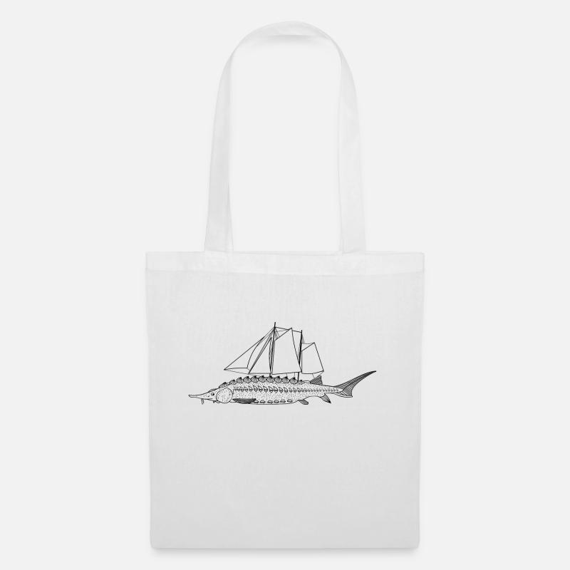 Sailfish (b) - Tote Bag - white