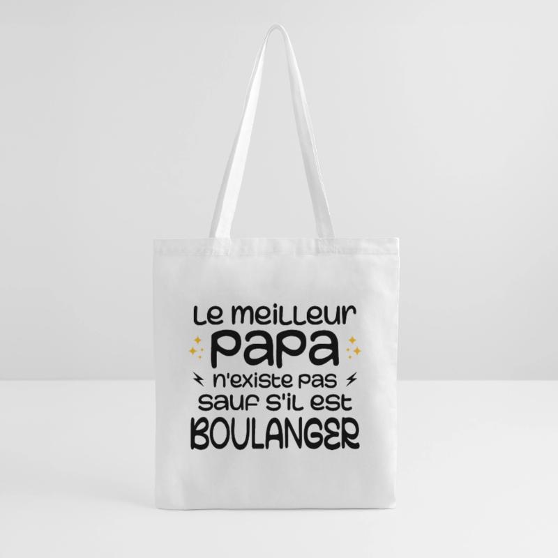 The best dad doesn't exist unless he's a baker Tote Bag