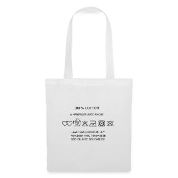 nocescoton2 - Sac en tissu - blanc - Devant