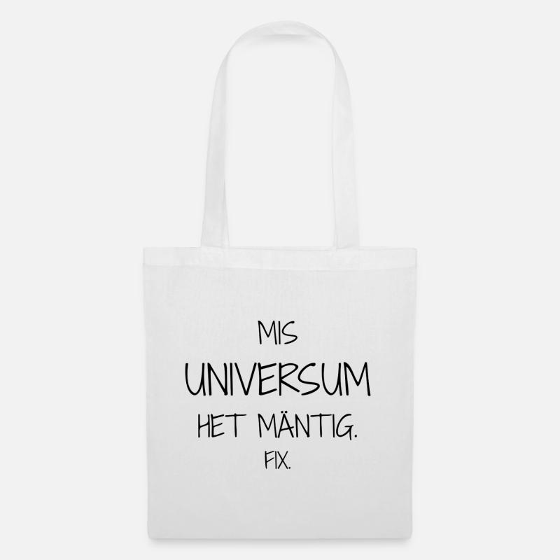 Statement design – irony in everyday life - Tote Bag - white