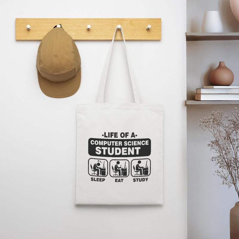 Student Informatik Programming Geschenk Nerd Admin Stoffbeutel