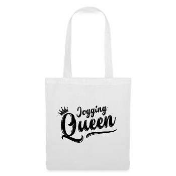 Jogging Queen Queen Jogging Running Sports Gift - Tote Bag - white - Front