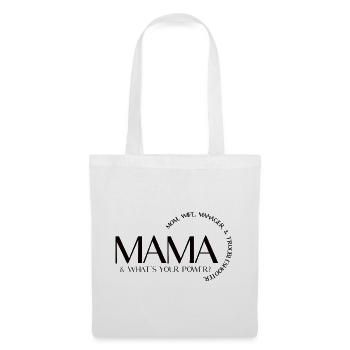 Mom – Mom, Wife, Manager and Problem Solver - Tote Bag - white - Front